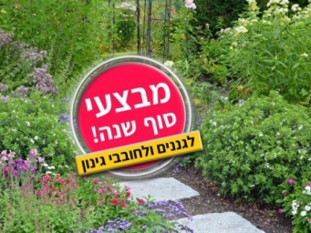 מבצעי סוף שנה גינון