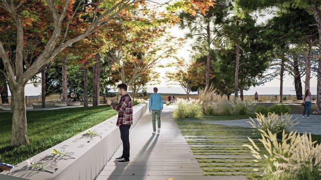 בית עלמין בארי קיר הנצחה